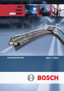 Catalogo de Escobillas Limpiaparabrisas Bosch 2012-2013 Nov-2012