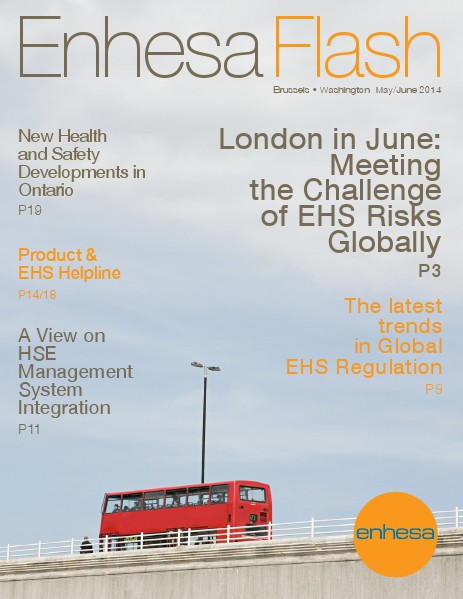 Enhesa Flash May/June 2014 Issue