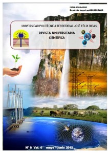 REVISTA CIENTÍFICA UNIVERSIDAD POLITÉCNICA TERRITORIAL JOSÉ FÉLIX RIBAS BARINAS VENEZUELA 1