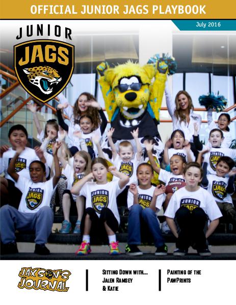 Jacksonville Jaguars Junior Jags Playbook 7