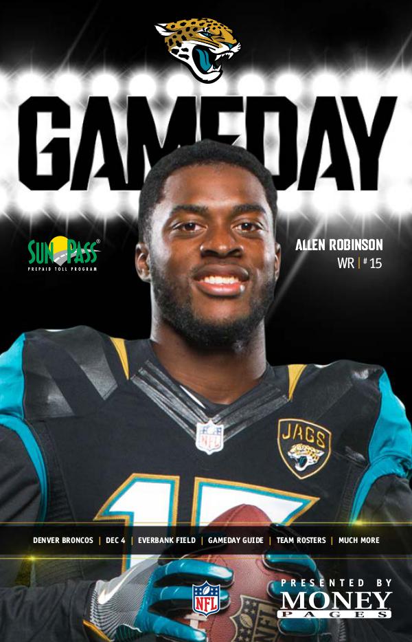 Jacksonville Jaguars Gameday Newsletter