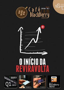 Café com BlackBerry