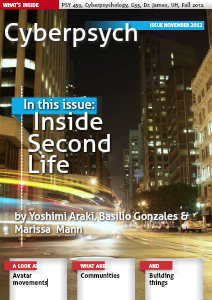 Second Life Nov. 2012