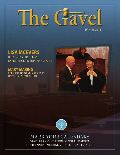 Winter 2014 Gavel Magazine