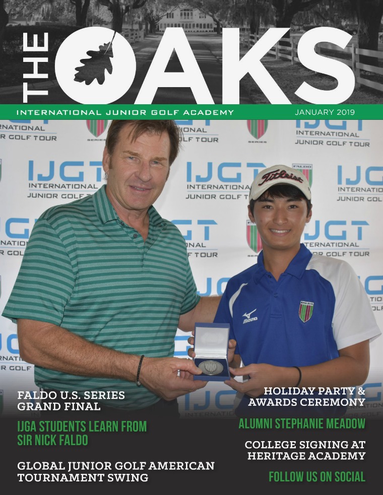 IJGA Newsletter: The Oaks January 2019