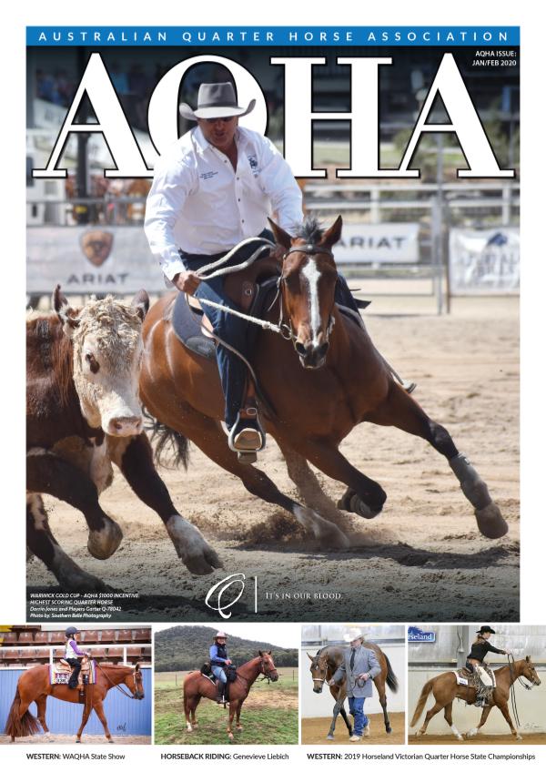 AQHA January / February Magazine AQHA JAN-FEB 2020 PRINT