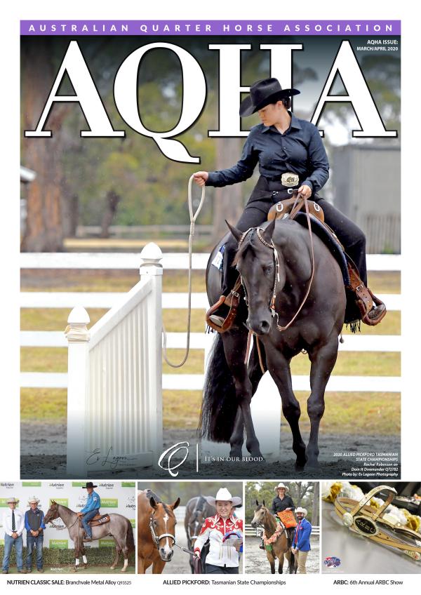 AQHA MAGAZINE March / April 2020 AQHA March-April 2020 PRINT (1)High Res