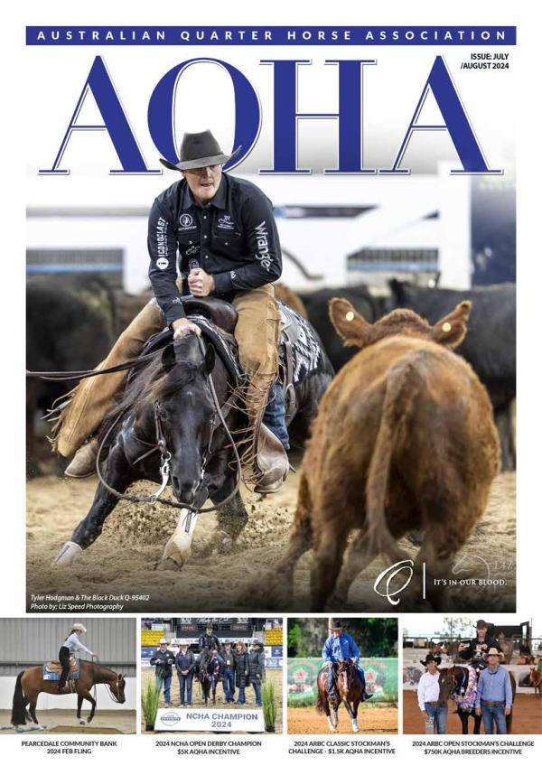 AQHA July-Aug 2024 Low Res AQHA Magazine July - August 2024