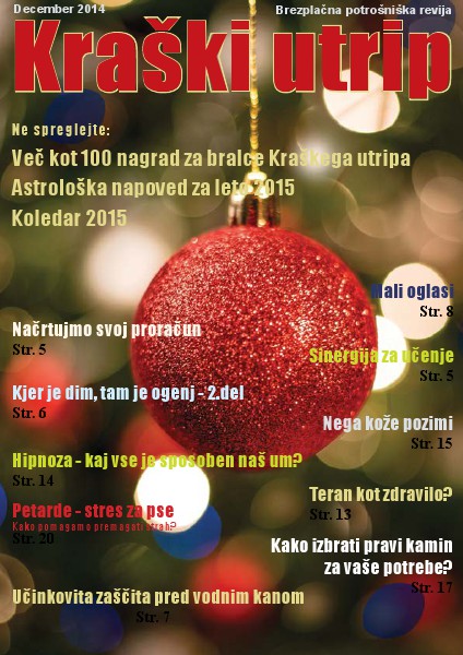 Kraški utrip december 2014