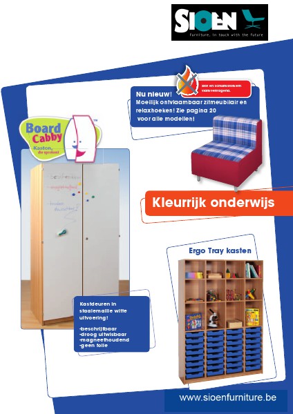 Conen - Meubilair voor het onderwijs - Sioen Furniture 1