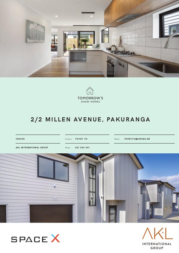 Tomorrow's Show Homes 2/2 Millen Avenue, Pakuranga