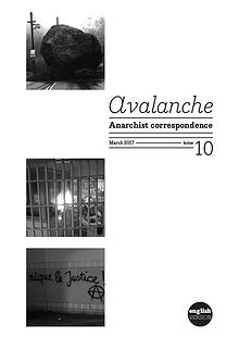 Avalanche - The Anarchist correspondence zine