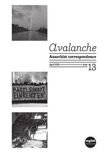 Avalanche - The Anarchist correspondence zine