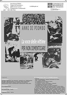 catalogo anni di piombo