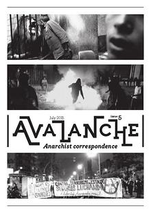 Avalanche - The Anarchist correspondence zine