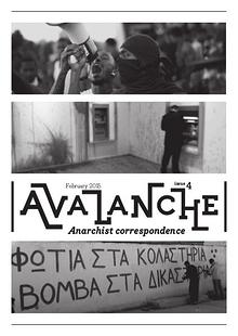 Avalanche - The Anarchist correspondence zine