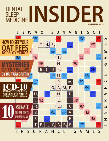 Dental Sleep Medicine Insider September 2015