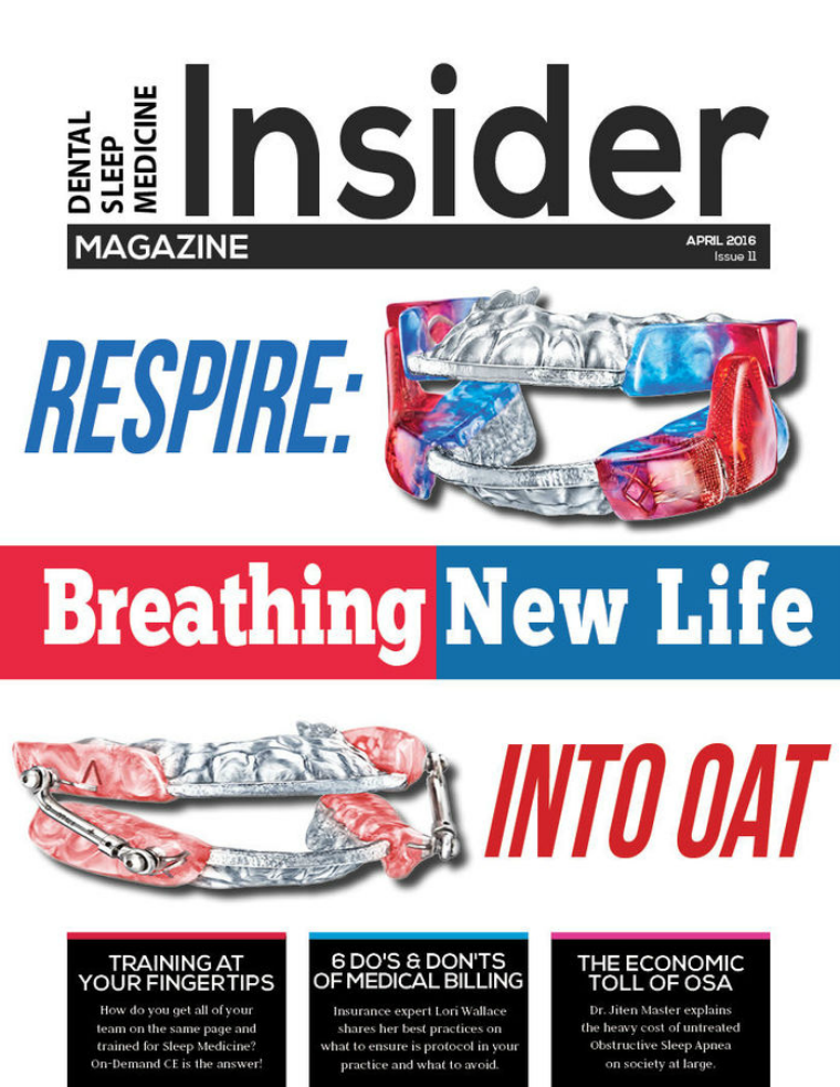 Dental Sleep Medicine Insider April 2016