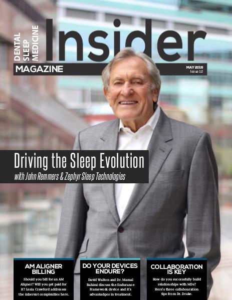 Dental Sleep Medicine Insider May 2016