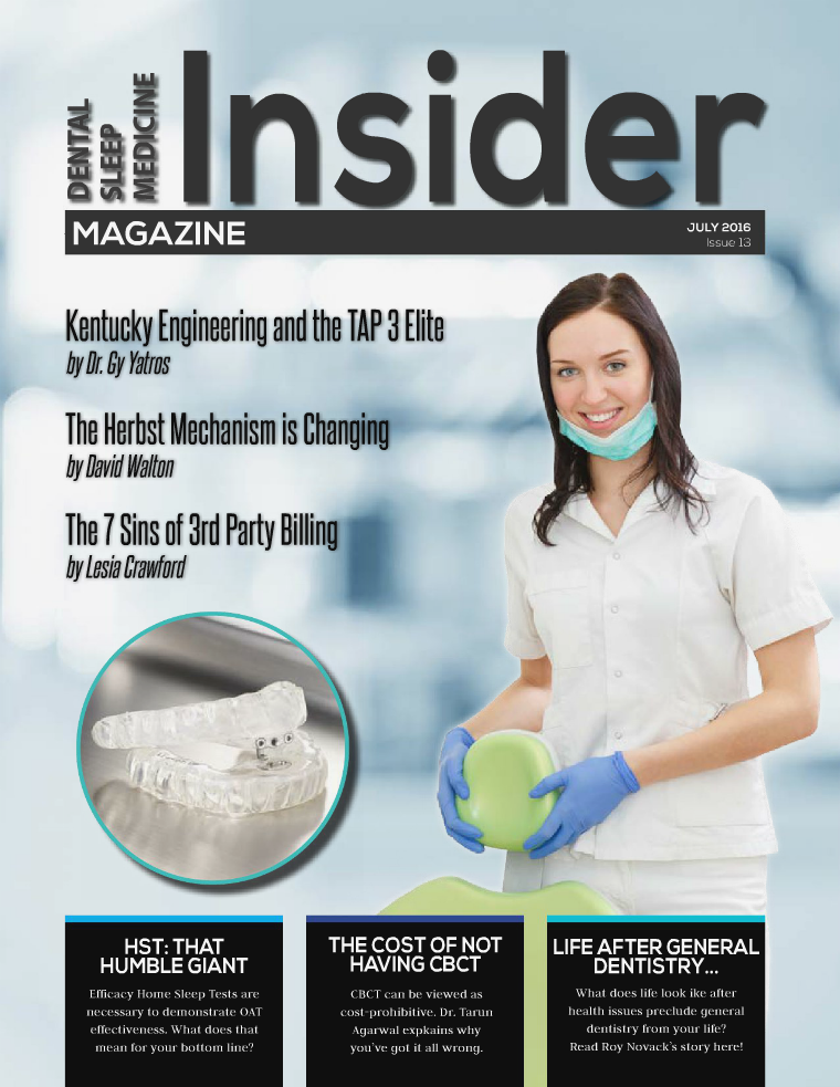 Dental Sleep Medicine Insider July 2016