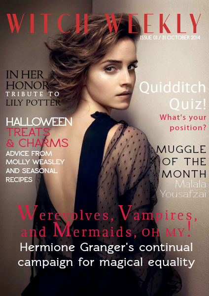 Witch Weekly Magazine First Issue - 31 October 2014