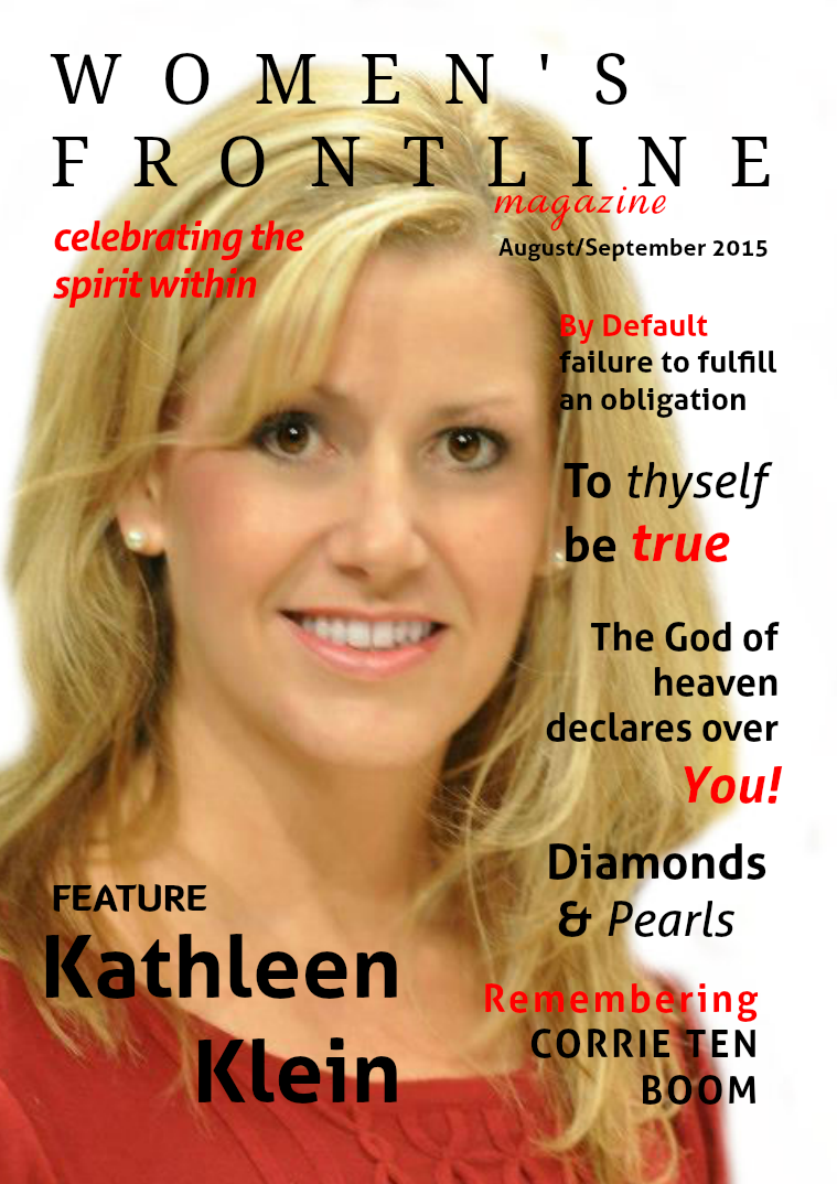 WOMEN'S FRONTLINE MAGAZINE ISSUE Issue nr 12 August/September 2015