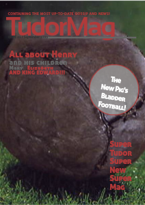 The TudorMag! Issue 1, October 1550