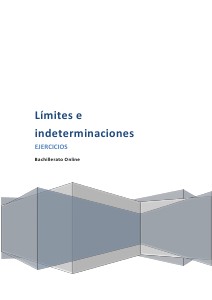 Matemáticas aplicadas a las ciencias sociales Limites