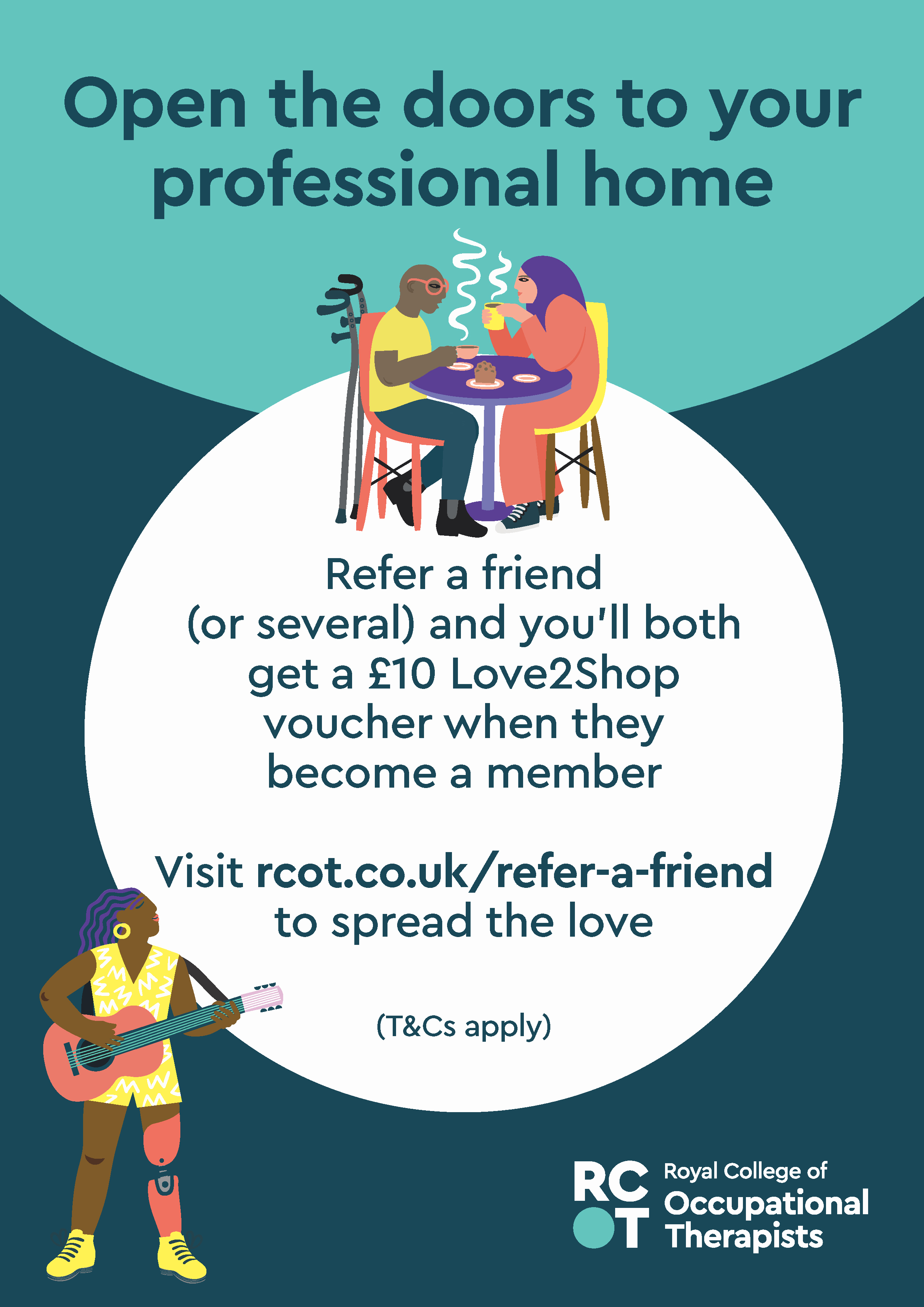 RCOT advert refer a friend