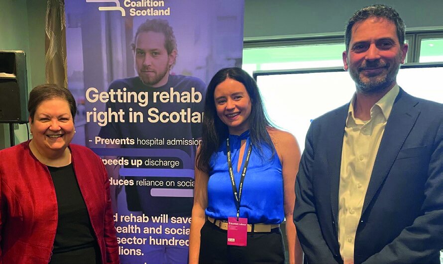 Group photo of Jackie Bailie, Katie MacGregor, and Glenn Carter