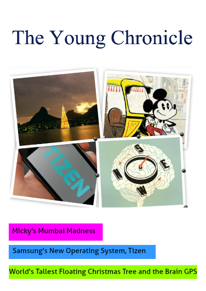 The Young Chronicle: For 2nd Graders December 5th, 2014