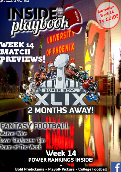 Inside The Playbook Week 14 2014