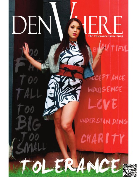 DenVhere Magazine: DenVhere Magazine: The Tolerance Issue 2015