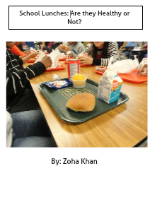 School Lunches, Are They Good or Not? Dec. 2012