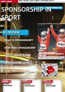 Sponsorship in sport Volume 1