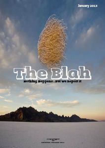 The Blah Jan. 2013