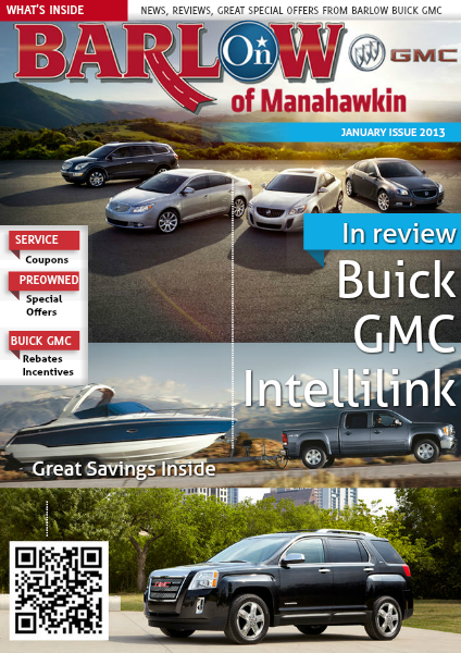 Barlow Buick GMC January Specials 1/15/2013