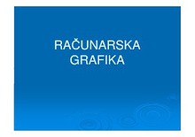 Računarska grafika