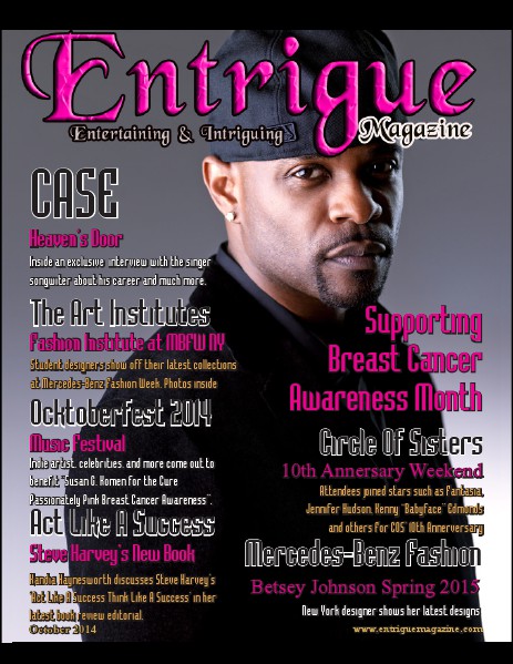 Entrigue Magazine December 2014 October 2014 (Case Cover)