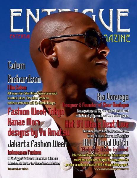 Entrigue Magazine December 2014 December 2014 (Calvin Richardson)