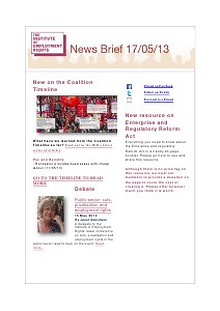 Weekly Employment Law News Briefs