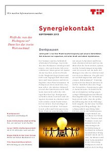 Synergiekontakt 2013