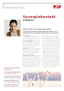 Synergiekontakt 2013