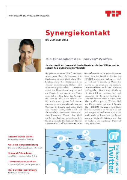 Synergiekontakt November 2014