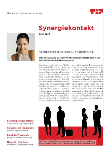 Synergiekontakt Juni