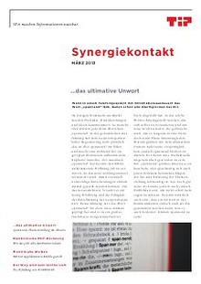 Synergiekontakt 2013