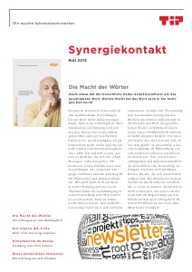 TIP Synergiekontakt Mai 2013