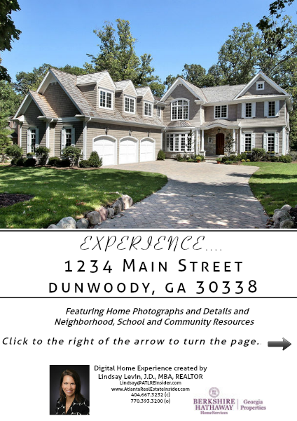 Lindsay Levin's Digital Home Experience Sample Dunwoody