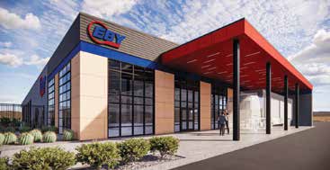 M.H. Eby new facility rendering