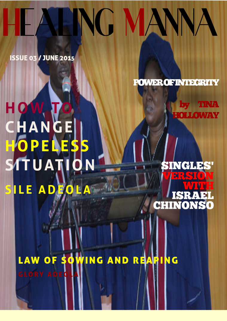 Healing Manna Magazine June 2015